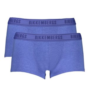 BIKKEMBERGS MĘSKIE BOKSERKI NIEBIESKIE