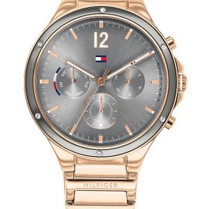 Zegarek TOMMY HILFIGER 1782277. Kwarcowy, Kolor szary. Kobieta.