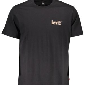 MĘSKA KOSZULKA Z KRÓTKIM RĘKAWEM LEVI'S CZARNA