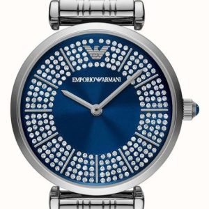 Zegarek ARMANI AR11627. Kwarcowy, Kolor niebieski. Kobieta.