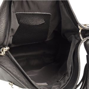 Barberinis - skórzane torebki włoskie - Zielona ciemna