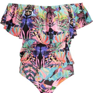 DESIGUAL BODY BEZ RĘKAWÓW WOMAN CZARNE