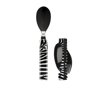 Akinod MULTIFUNCTION CUTLERY 13H25 BLACK MIRROR Zebre