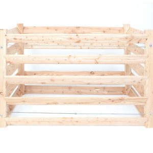 Westmann Kompostownik z drewna modrzewiowego Konni L Natura 130x100x80cm