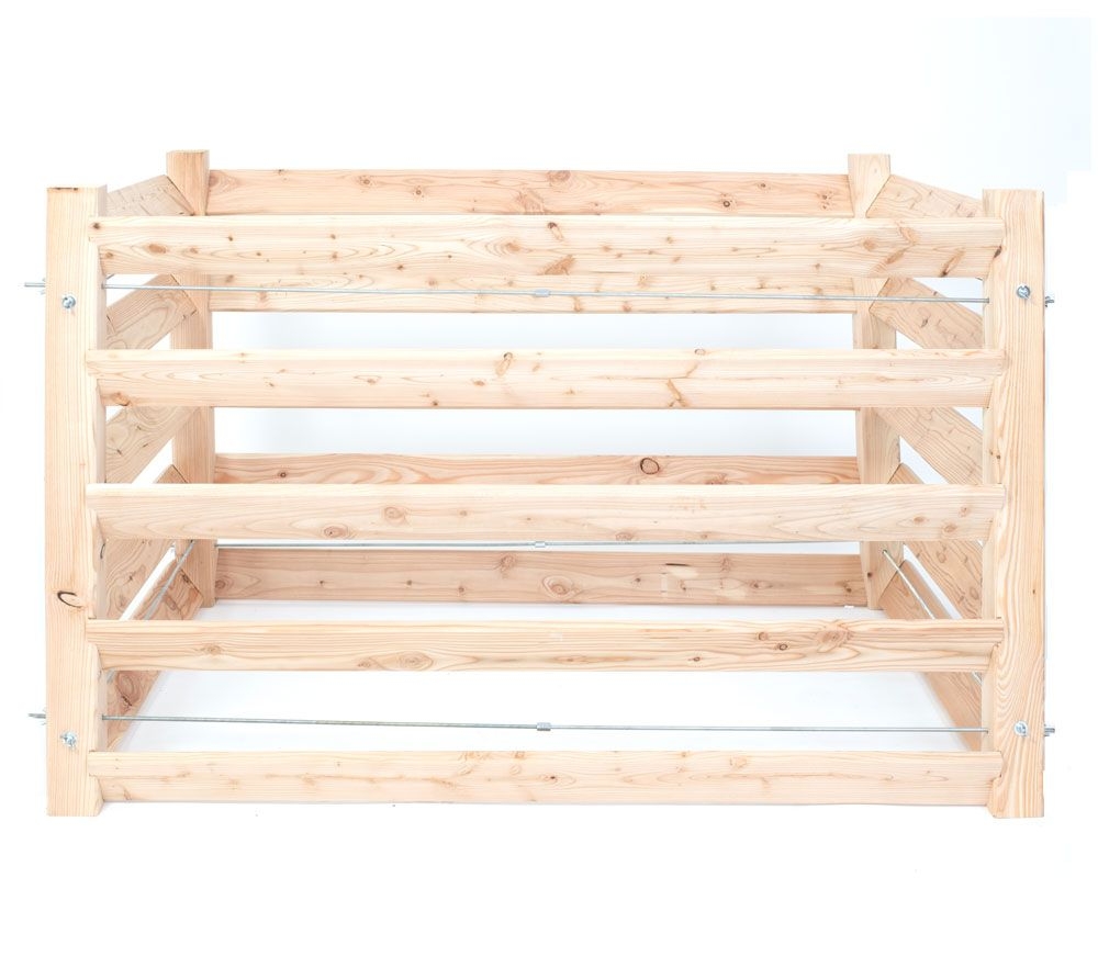 Westmann Kompostownik z drewna modrzewiowego Konni L Natura 130x100x80cm