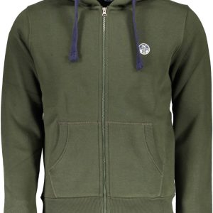 NORTH SAILS ZIELONA BLUZA MĘSKA Z ZAPASKIEM