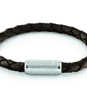 Biżuteria TOMMY HILFIGER 2790478. Bransoletka, Kolor brązowy. Mężczyzna. brązowy