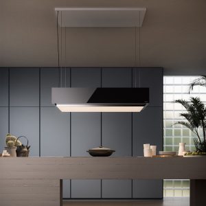 Falmec Levante Circle.Tech Isola 120 grafitowy 600 m³/h z pilotem