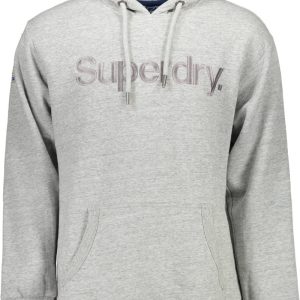 BLUZA SUPERDRY BEZ ZAMKA MĘSKA SZARA