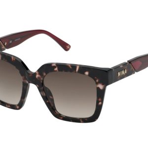 Okulary NINA RICCI SNR3185201GQ. Okulary przeciwsłoneczne, Kolor brązowy. Kobieta.