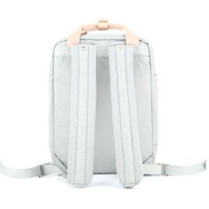 Błękitno-beżowy, wodoodporny plecak miejski z miejscem na laptopa - Himawari