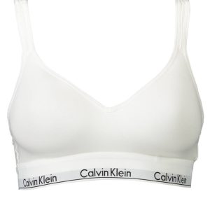 CALVIN KLEIN BIUSTONOSZ BALKONOWY DAMSKI BIAŁY
