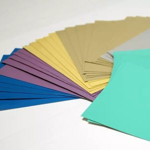 Próbki tablicy suchościeralnej kolorowej