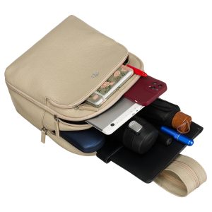 Miejski stylowy damski skórzany plecak Rovicky