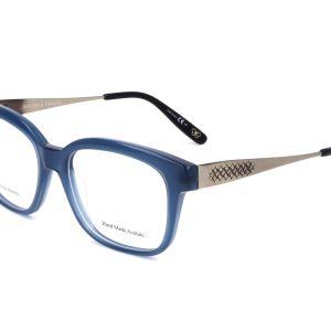Okulary BOTTEGA VENETA BV242F2G. Okulary, Kolor niebieski srebrny. Kobieta.
