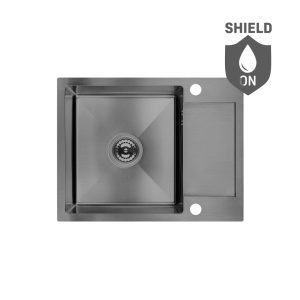 LAVEO Marmara - zlewozmywak 1-komorowy z półociekaczem