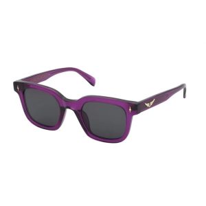 Okulary ZADIG&VOLTAIRE SZV401V4801F5. Okulary przeciwsłoneczne, Kolor PURPLE. Kobieta.