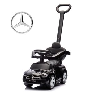 Milly Mally Pojazd z rączką MERCEDES C-Class Deluxe Black