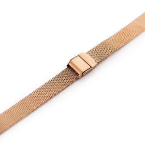 Bransoleta Pacific 04E - siatka HQ - rosegold 14mm