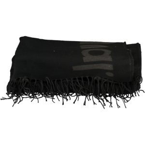 PONCZO DESIGUAL CZARNA DAMSKIE