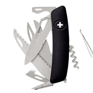 Swiza SH09TR AM SAW & SCISSORS WAVY EDGE Black (KST.0136.1010)