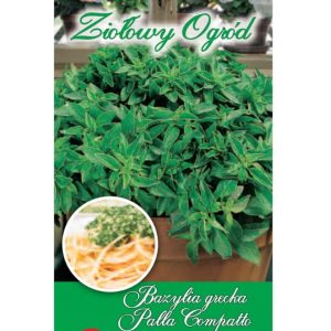 Bazylia Właściwa Grecka Palla Compatto nasiona 0,5 g - W. Legutko