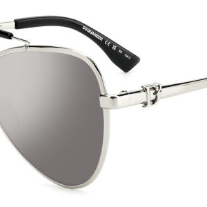 Okulary DSQUARED2 D2-0093-S-10. Okulary przeciwsłoneczne, Kolor szary. Kobieta.