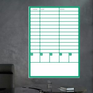 Tablica suchościeralna lean planer spotkań 266