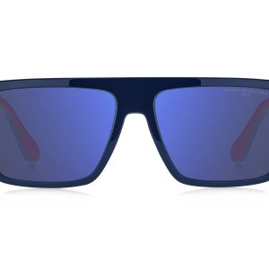 Okulary TOMMY HILFIGER TH1605SPJPZS. Okulary przeciwsłoneczne, Kolor niebieski. Mężczyzna.