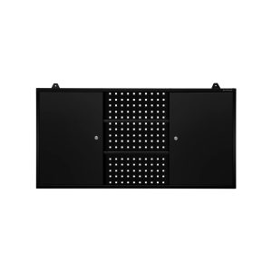 Szafka na narzędzia, wisząca BEN, 1200 x 600 x 200 mm, All Black: czarna