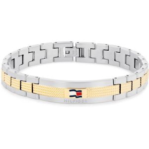 Biżuteria TOMMY HILFIGER 2790642. Bransoletka, Kolor srebrny. Mężczyzna.