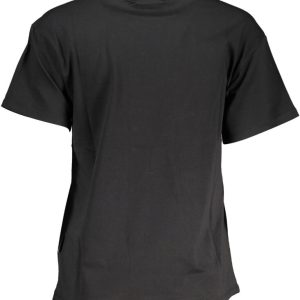 DAMSKI T-SHIRT Z KRÓTKIM RĘKAWEM NAPAPIJRI CZARNY