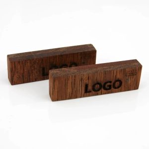 Pendrive Wood 8Gb - Beżowy