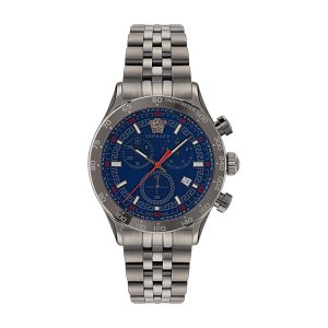 Zegarek VERSACE VE2U00722. Kwarcowy, Kolor niebieski. Mężczyzna.