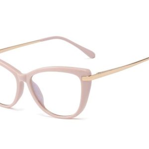 Kocie Okulary damskie z filtrem BLUE Light do komputera zerówki 2546-4