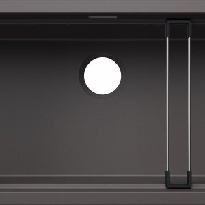 BLANCO ETAGON 700-U Silgranit szarość skały, bez armatury, szyny