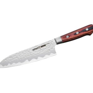 Samura KAIJU SANTOKU (Santoku Knife) CM.18 w/Bolster SKJ-0095B