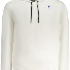 BLUZA K-WAY BEZ ZAMKA MĘSKA BIAŁA