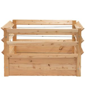 Westmann Podwyższona grządka z drewna modrzewiowego Premium XXL Natura 125x91x73cm