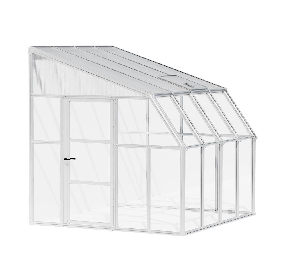 Rion Plastikowa przyścienna szklarnia Sun Room 44 Biały 260x258x266cm