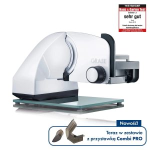 Krajalnica Graef M91EU biała z szarą podstawą