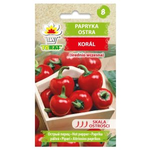 Papryka ostra Koral nasiona 0,3g - TORAF