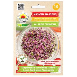 Kalarepa czerwona nasiona na kiełki 10g - TORAF