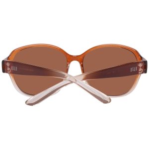 Okulary ELLE EL18241-50BR. Okulary przeciwsłoneczne, Kolor brązowy. Niemowlę.