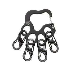 Niteize PAWPRINT LOCKER KEYRACK Black KLKW-01-R6