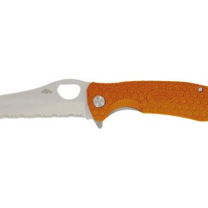 Honey Badger HB1746 RESCUE LARGE SERRATED Orange