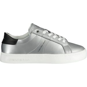 SREBRNE BUTY SPORTOWE CALVIN KLEIN DAMSKIE