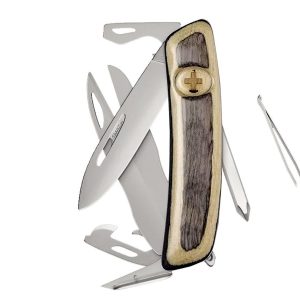 Swiza D08R AM SCISSORS Laminate White (KNR.0126.6520)