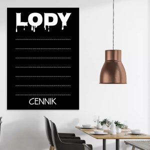 Tablica magnetyczna kredowa lody 9