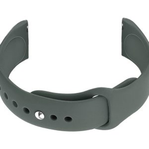 Pasek gumowy do zegarka U21 20mm - ciemnoszary